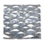 Hot Rolled Expanded Metal Wiremesh 1.2 mm Diameter, 2.44 M Width, 5 M Length, Memari Shape