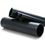 مواسير بلاستيك HDPE ضغط 16 بار PE 100، قطر خارجي 225 ملي، SDR 33 أسود