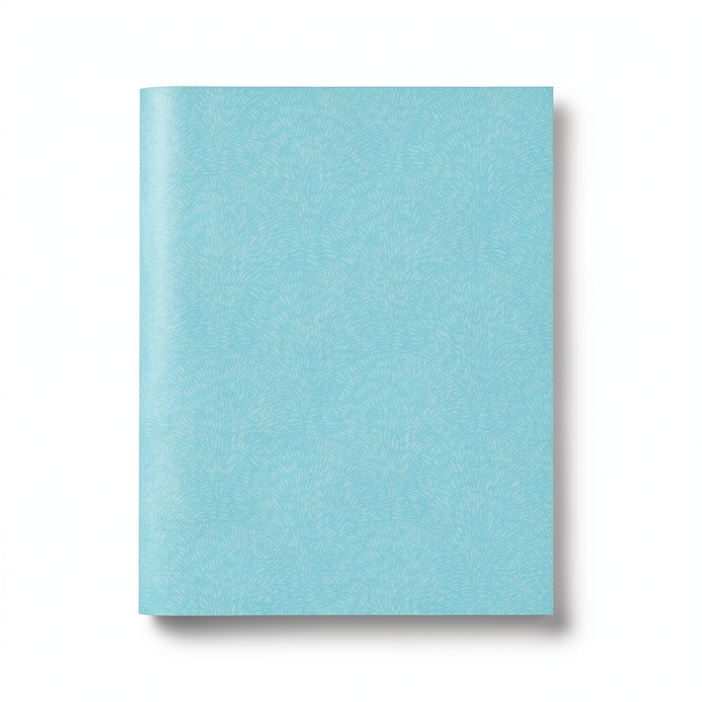 Patterned Wallpaper Turquoise 10 m x 0.53 m, Model G56606