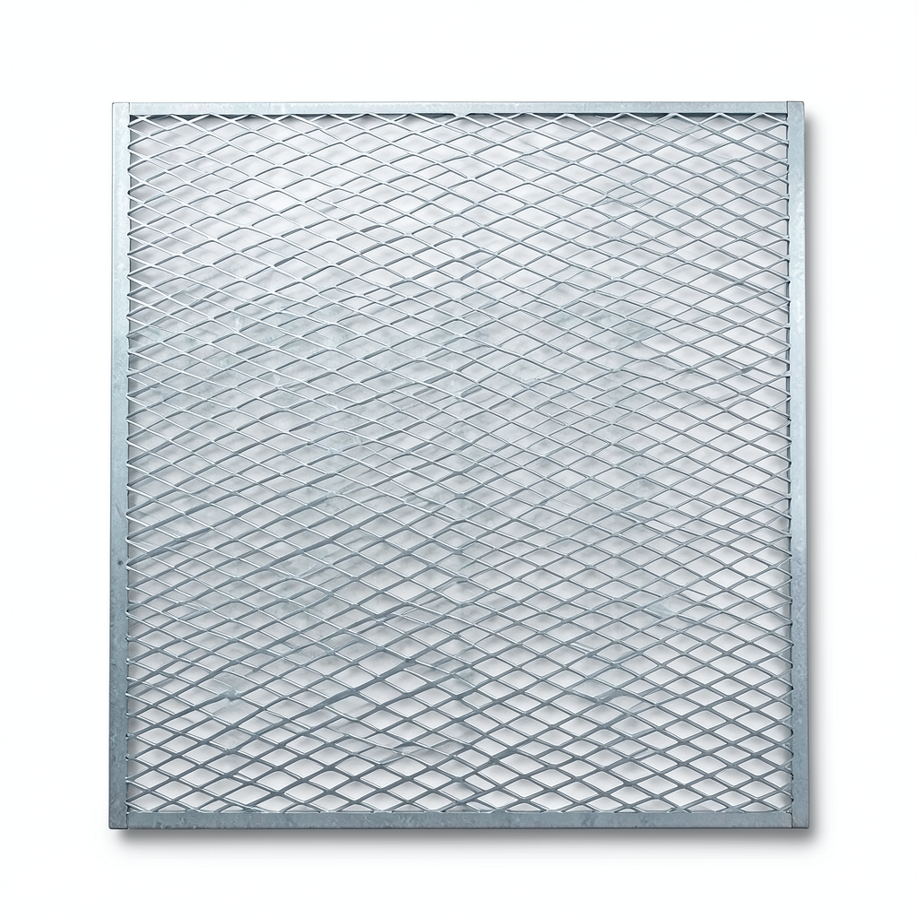 Galvanized Steel Expanded Metal Mesh Thickness 4.8 mm Width 1.22 m Length 4 m
