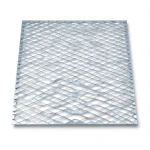 Galvanized Steel Expanded Metal Mesh Thickness 4.8 mm Width 1.22 M Length 1 M