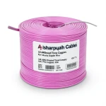 سلك كهرباء نحاس مجدول 3/0 AWG مطلي بالقصدير، معزول PVC 105°C، زهرى، 600 فولت، 500 قدم | شركة كابلات الشرقية للصناعة