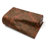 Wall Decoration Classic Design 10 m x 1.06 m Dark Orange
