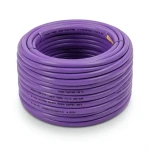 كابل نحاس THHN/THWN معزول PVC 105° قطر 9.3 مم 600 فولت 500 قدم بنفسجي | شركة الفنار