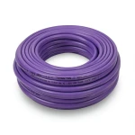 كابل نحاس THHN/THWN معزول PVC 105° قطر 10.0 مم 600 فولت 500 قدم بنفسجي | شركة الفنار