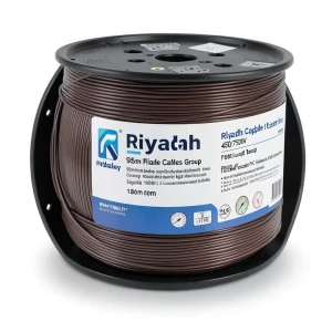 95mm Flexible Copper Electrical Wire, 450/750V, 1000m Length, Black | Riyadh Cables Group