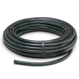 لفة أنابيب HDPE ضغط 9.8 بار [PE 63] قطر خارجي 90 مم SDR 9 لون أسود