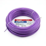 سلك كهرباء نحاس مجدول 8 AWG مطلي بالقصدير معزول PVC 105°C بنفسجى 600 فولت 500 قدم | شركة كابلات الشرقية للصناعة