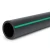 مواسير HDPE ضغط 3.9 بار PE 63 قطر خارجي 180 مم SDR 21 لون أسود مع خط أخضر - Image 1