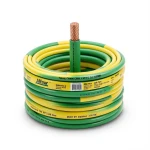 THHN/THWN Copper Cable PVC 105°C Insulation Diameter 3.0 MM 600 Volt 2500 Feet Yellow with Green | Al Fanar