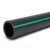 أنابيب HDPE ضغط 3.9 بار PE 63 قطر خارجي 200 مم SDR 21 أسود مع خطوط خضراء - Image 1