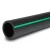 HDPE Polyethylene Pipe PN 3.9 Bar PE 63 250 mm SDR 21 Black with Green Stripes - Image 1