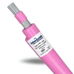 8 AWG Stranded Tinned Copper Electric Wire, PVC Insulated (105°C), Pink, 600V, 500ft | Asharqiyah Cables Company for Industry