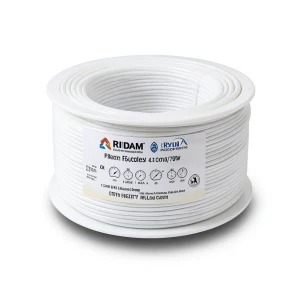 Riyadh 2.5mm Electric Wire Flexible Copper Conductor 450/750V 100m Coil White | Riyadh Cables Group