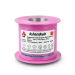 لفة سلك كهرباء نحاس مجدول 4 AWG مطلي بالقصدير، معزول PVC 105°C، زهرى، 600 فولت، 500 قدم | شركة كابلات الشرقية للصناعة