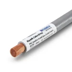 سلك مجدول نحاس معزول PVC، مقاس 50mm، 450/750 فولت، لون رمادي | مجموعة كابلات الرياض