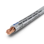 سلك مجدول نحاس معزول PVC، مقاس 10mm، 450/750 فولت، لون رمادي | مجموعة كابلات الرياض