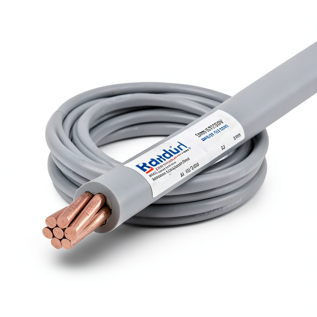 PVC Insulation Stranded Copper Wire 35mm, 450/750V, Gray | Riyadh Cables Group