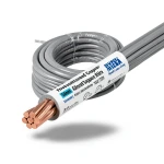سلك مجدول نحاس معزول PVC، مقاس 50mm، 450/750 فولت، لون رمادي | مجموعة كابلات الرياض