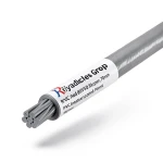 سلك كهرباء نحاس معزول PVC، مقاس 70mm، 450/750 فولت، لون رمادي | مجموعة كابلات الرياض
