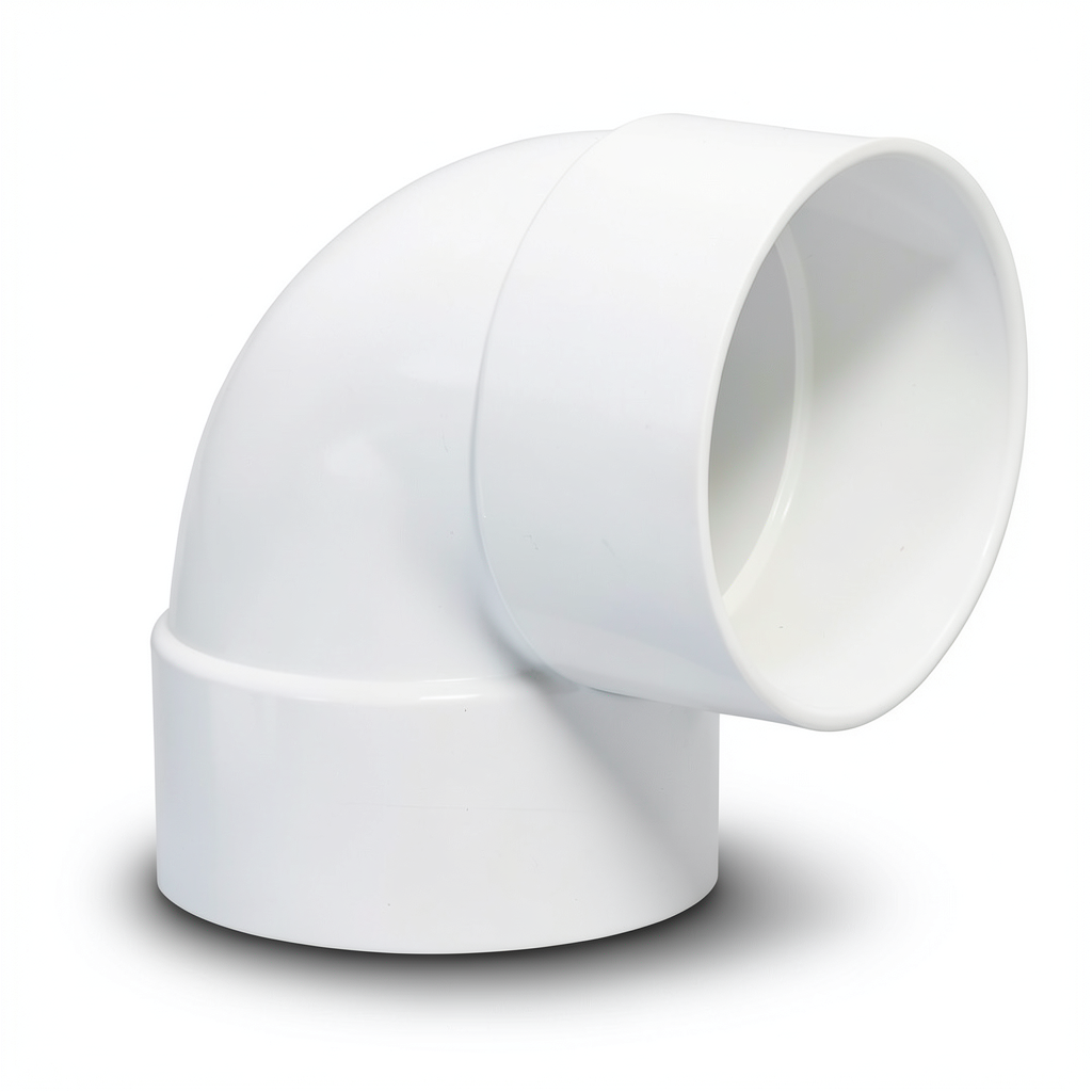 UPVC Plastic Elbow 90° Size ¾ inch White