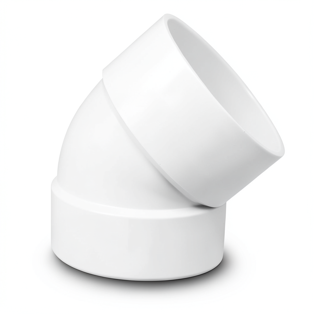 UPVC Elbow 45° ½ inch White