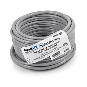 سلك كهرباء نحاس معزول PVC، مقاس 185 mm، 450/750 V، لون رمادي | مجموعة كابلات الرياض