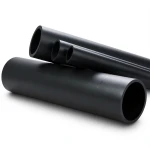 انابيب HDPE ضغط تشغيل 16 بار PE 100، قطر 180 ملم SDR 33 اسود
