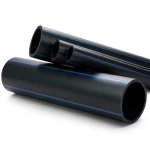 HDPE Pipe Pressure 10 Bar PE 100, Diameter 560 mm, Thickness 33.2 mm, Black