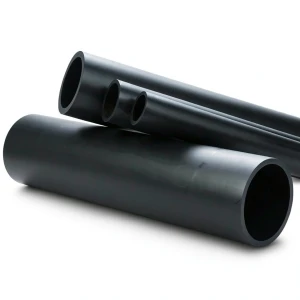 أنابيب HDPE ضغط 10 بار PE 100 قطر خارجي 710 مم سمك 42.1 مم لون أسود
