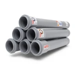 UPVC Pipes PN 4 Bar Size 500 mm Thickness 9.8 mm Gray | SAPPCO