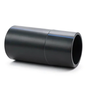 أنابيب بلاستيكية HDPE ضغط اسمي 10 بار PE 100 قطر خارجي 800 مم سمك 47.4 مم لون أسود