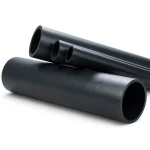 HDPE Pipe Pressure 16 Bar PE 100, 710 mm OD, 64.5 mm Thickness, Black