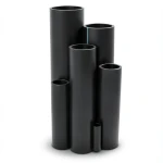 HDPE Pipe Pressure 12.5 Bar PE 80 Size 20 mm Thickness 1.8 mm Black