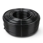HDPE Coil Pipe PN 16 Bar PE 80 Size 75 mm SDR 33 Black Color