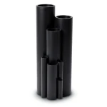 مواسير بلاستيك HDPE ضغط 3.2 بار PE 80 مقاس 110 ملم سمك 2.7 ملم لون اسود