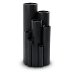 انابيب HDPE ضغط 12.5 بار PE 80 مقاس 25 مم سمك 1.9 مم لون اسود