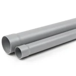 انابيب بلاستيك UPVC مقاس 1/4 1 إنش ضغط 160 psi سمك 2.13 مم لون رمادي