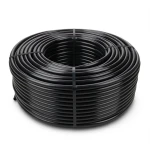 HDPE Coil Pipe Pressure 16 Bar PE 100, 125 mm Diameter SDR 33, Black