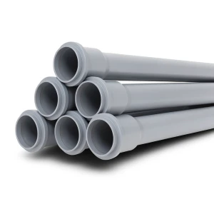 UPVC Pipes PN 6 Bar Size 75 mm Thickness 2.2 mm Gray Color | SAPPCO
