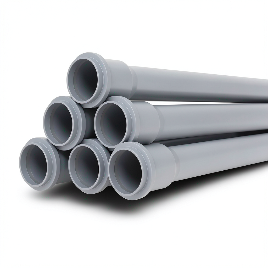 أنابيب UPVC ضغط 6 بار مقاس 75 مم سماكة 2.2 مم لون رمادي | سابكو