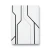 ورق حائط Allure Collection مقاس 5 m² أبيض مع أسود، رقم المنتج 5712-10 | Erismann - Image 1