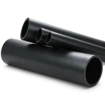 High Density Polyethylene Pipe Pressure 16 Bar PE 100, 250 mm SDR 33 Black