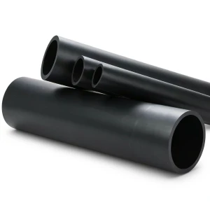 High Density Polyethylene Pipe Pressure 16 Bar PE 100, 250 mm SDR 33 Black
