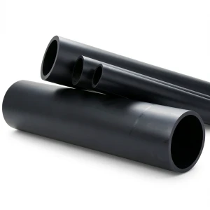 HDPE Plastic Pipe PN 16 Bar PE 100, 315 mm OD, 28.6 mm Thickness, Black