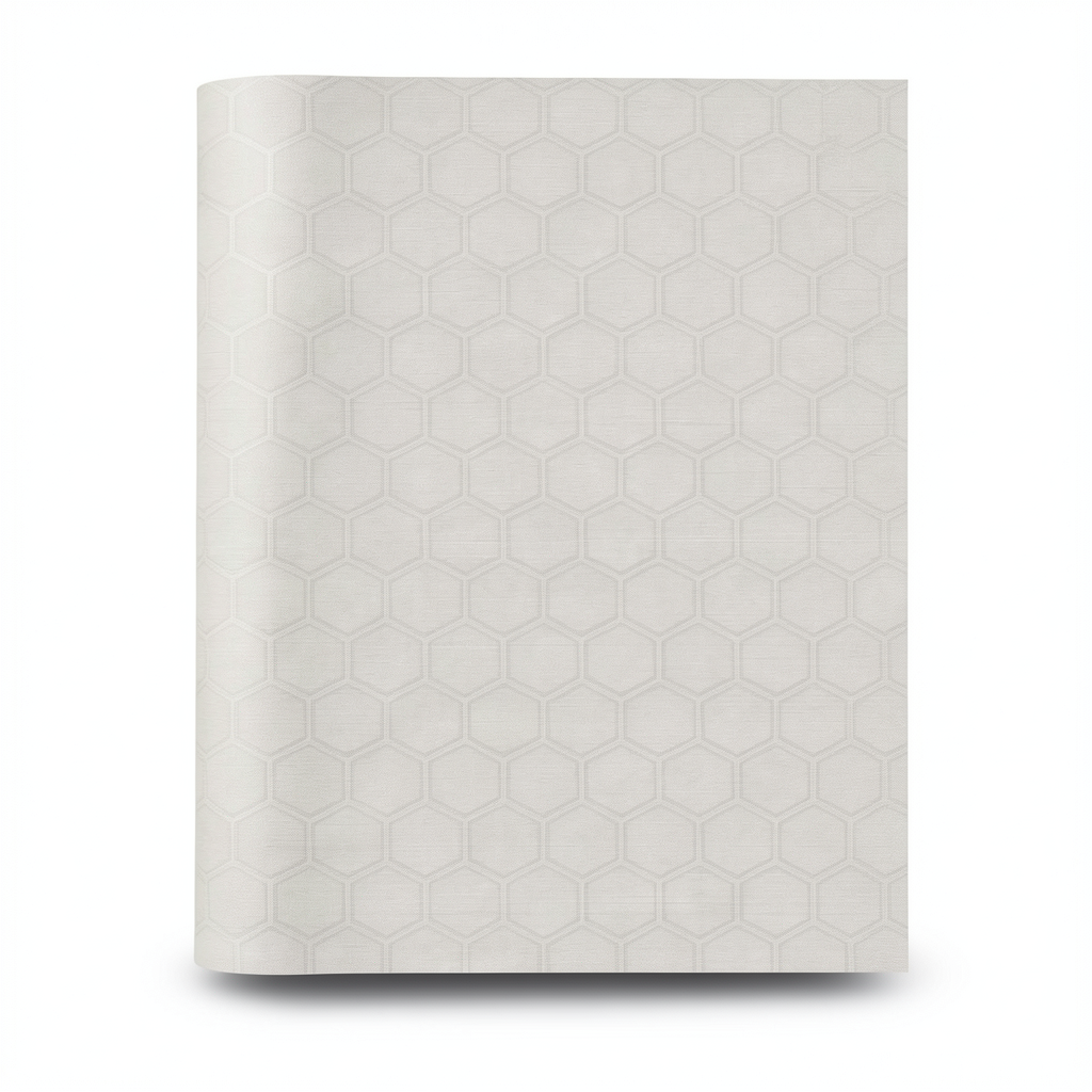 Geometric Wallpaper 10m x 0.73m Pale Beige, Model 45126