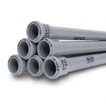 UPVC Pipes PN 6 Bar Size 140 mm Thickness 4.1 mm Gray Color | SAPPCO