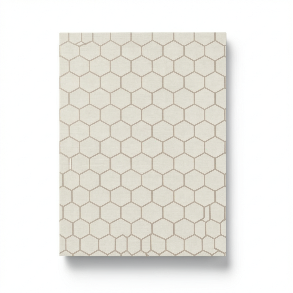 Italian Geometric Wall Covering 10m x 0.73m Beige, Model 45128