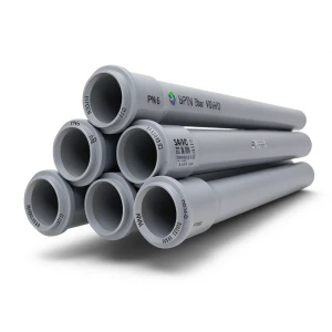 UPVC Pipes PN 6 Bar Size 160 mm Thickness 4.7 mm Gray | SAPPCO