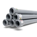 UPVC Pipes PN 6 Bar Size 250 mm Thickness 7.3 mm Gray Color | SAPPCO